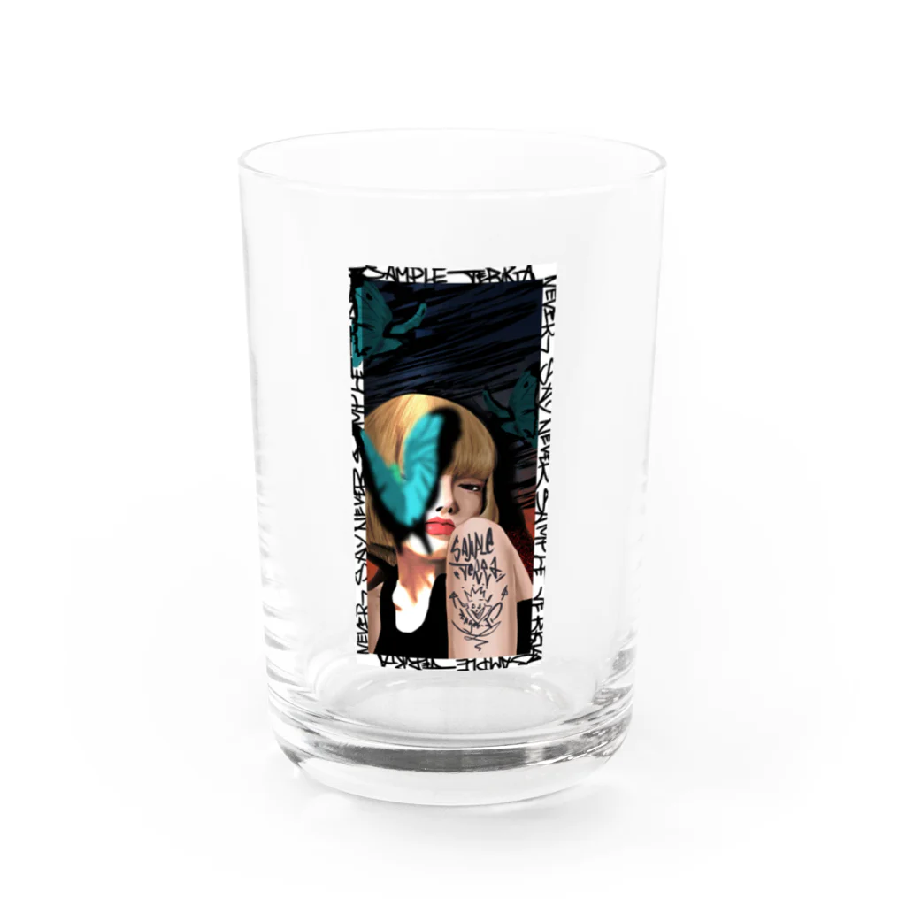 SAMPLE TERRAのAZUMI Water Glass :front