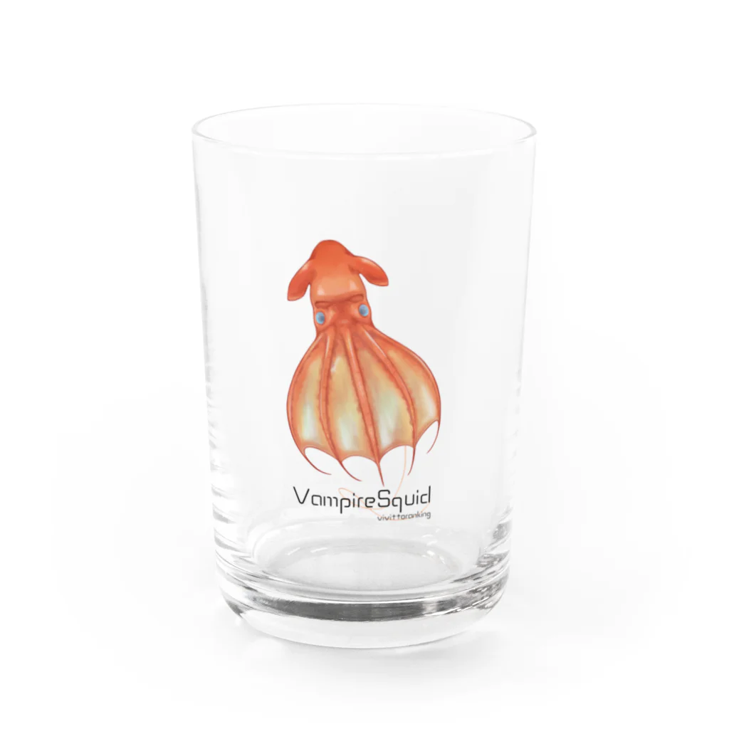 ビビッとランキング【公式】のコウモリダコ グラス Water Glass :front