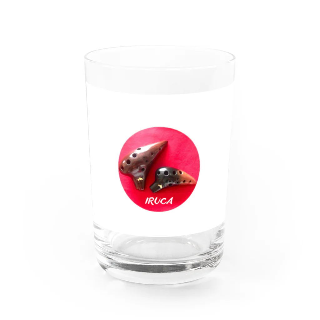 IRUCA OcarinaのIRUCA Ocarina (ロゴ入) Water Glass :front