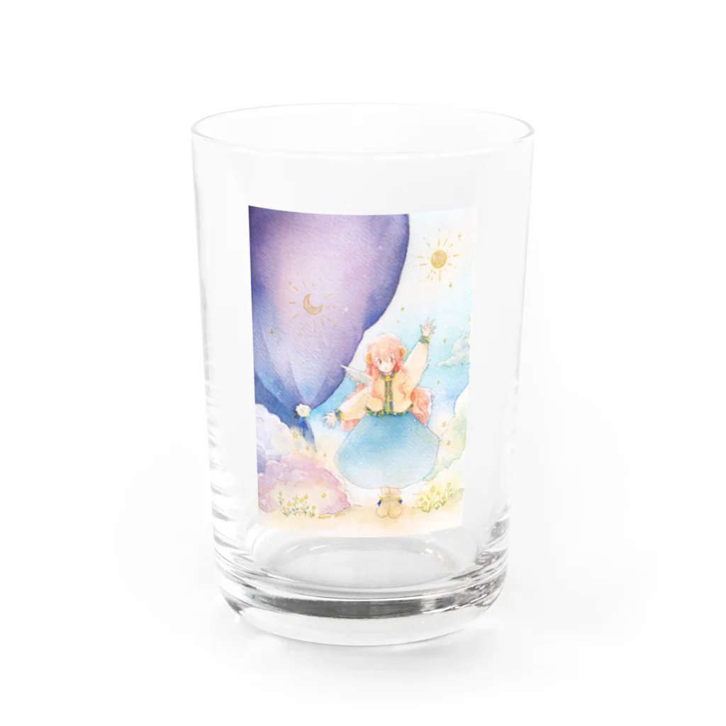 neneredの君の朝と夜の光 Water Glass :front