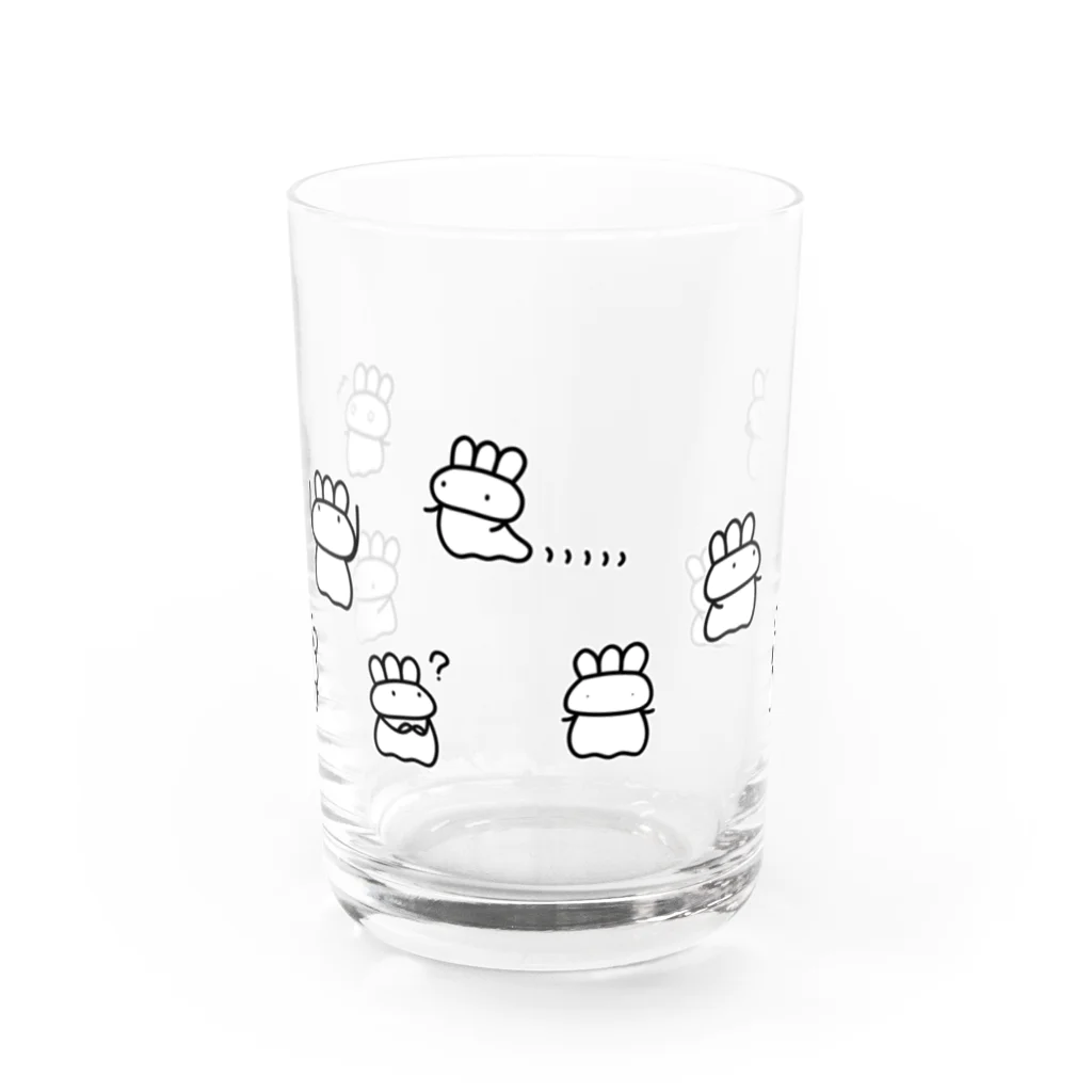 くすりやさんのわちゃわちゃやくそう Water Glass :front