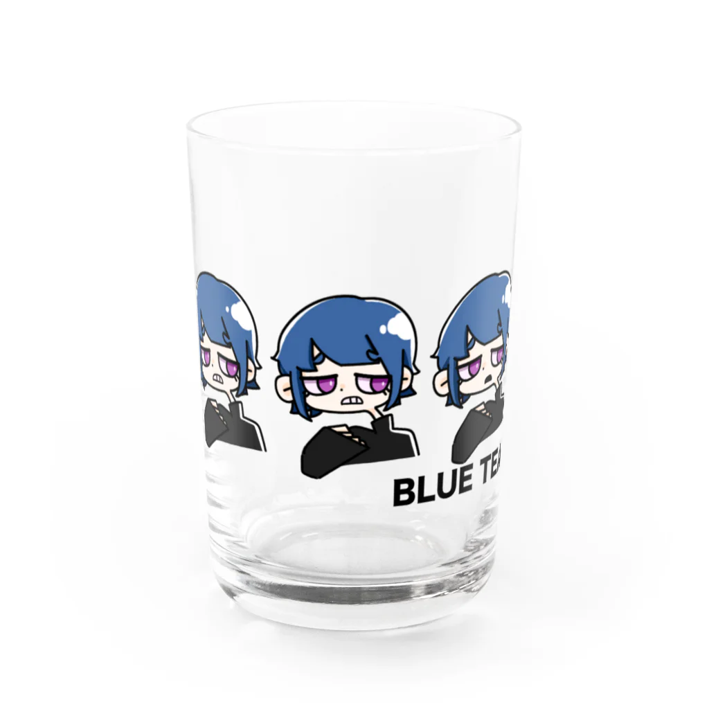 PCCSのBLUE TEA Water Glass :front