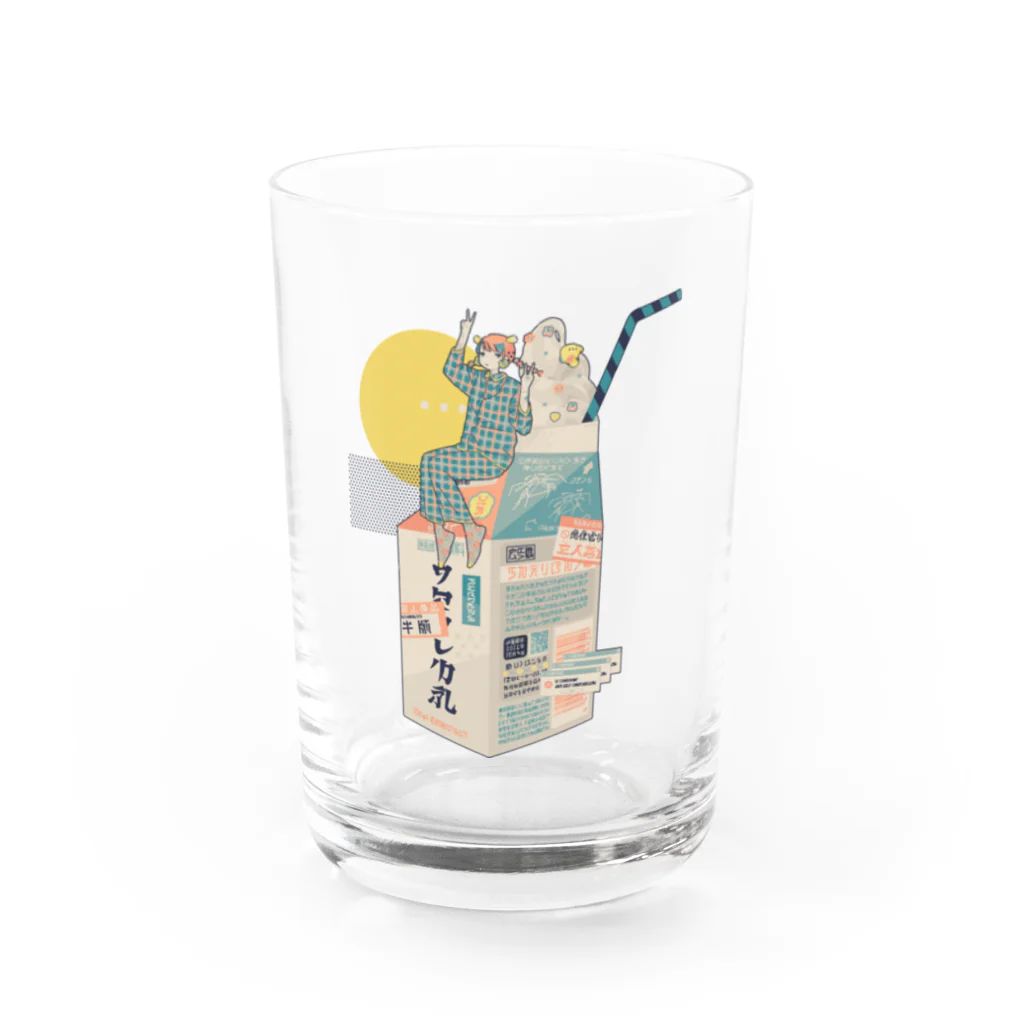 お村ヴィレッジのおかえりパック Water Glass :front