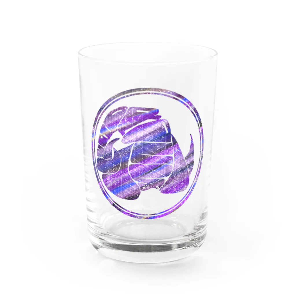 scorpion★のscorpion★パープル混合 Water Glass :front