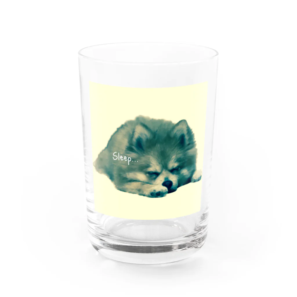 kowaniの一緒におやすみ Water Glass :front