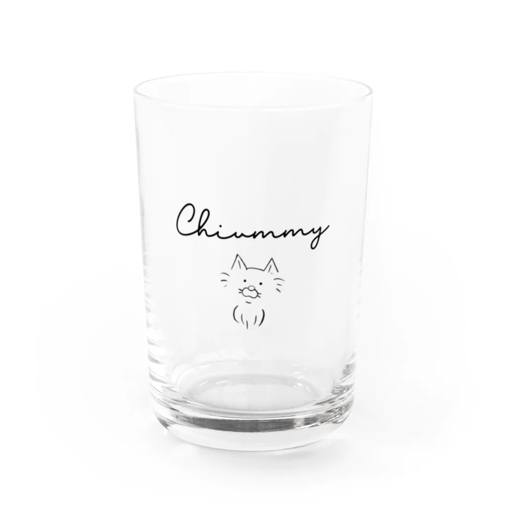 ChiummyのChiummy にじロゴシリーズ グラス前面