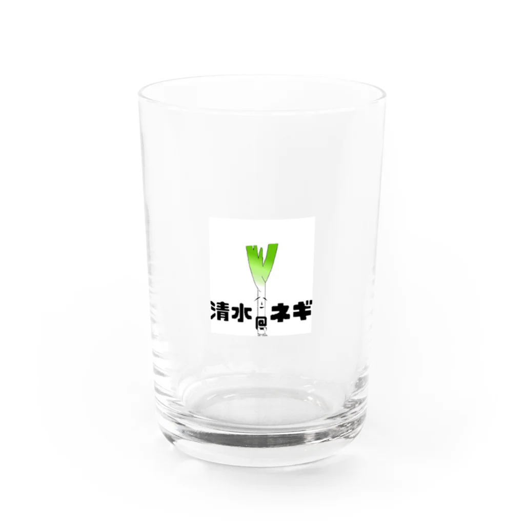 shimizu_negiのネギサポートグッズ Water Glass :front