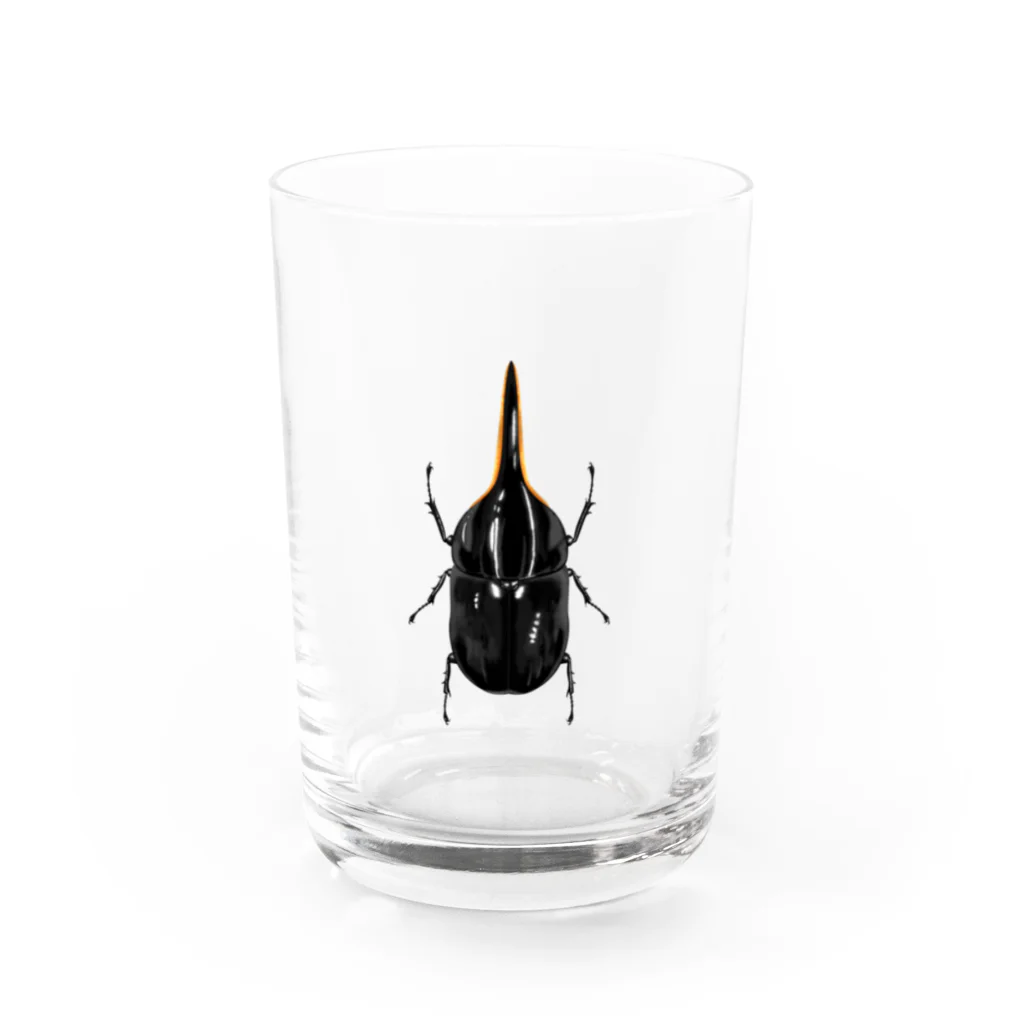 suikakozouのサタンオオカブト Water Glass :front