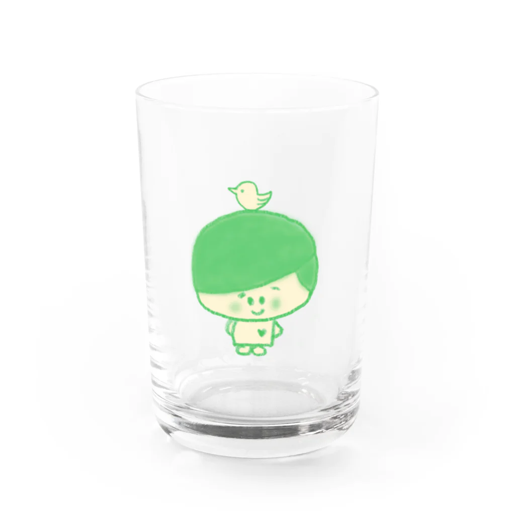 nacharuru のピスタチーオくん Water Glass :front