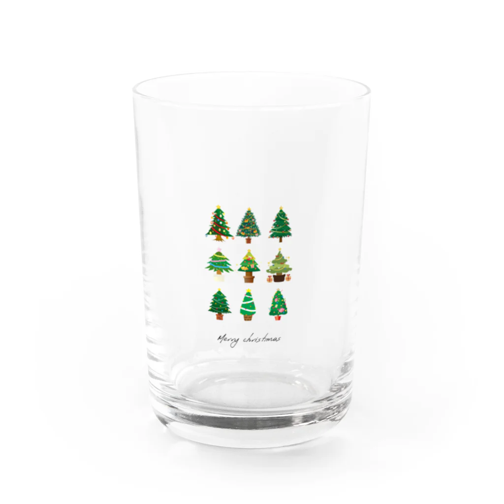 orange_honeyのクリスマス25 Water Glass :front