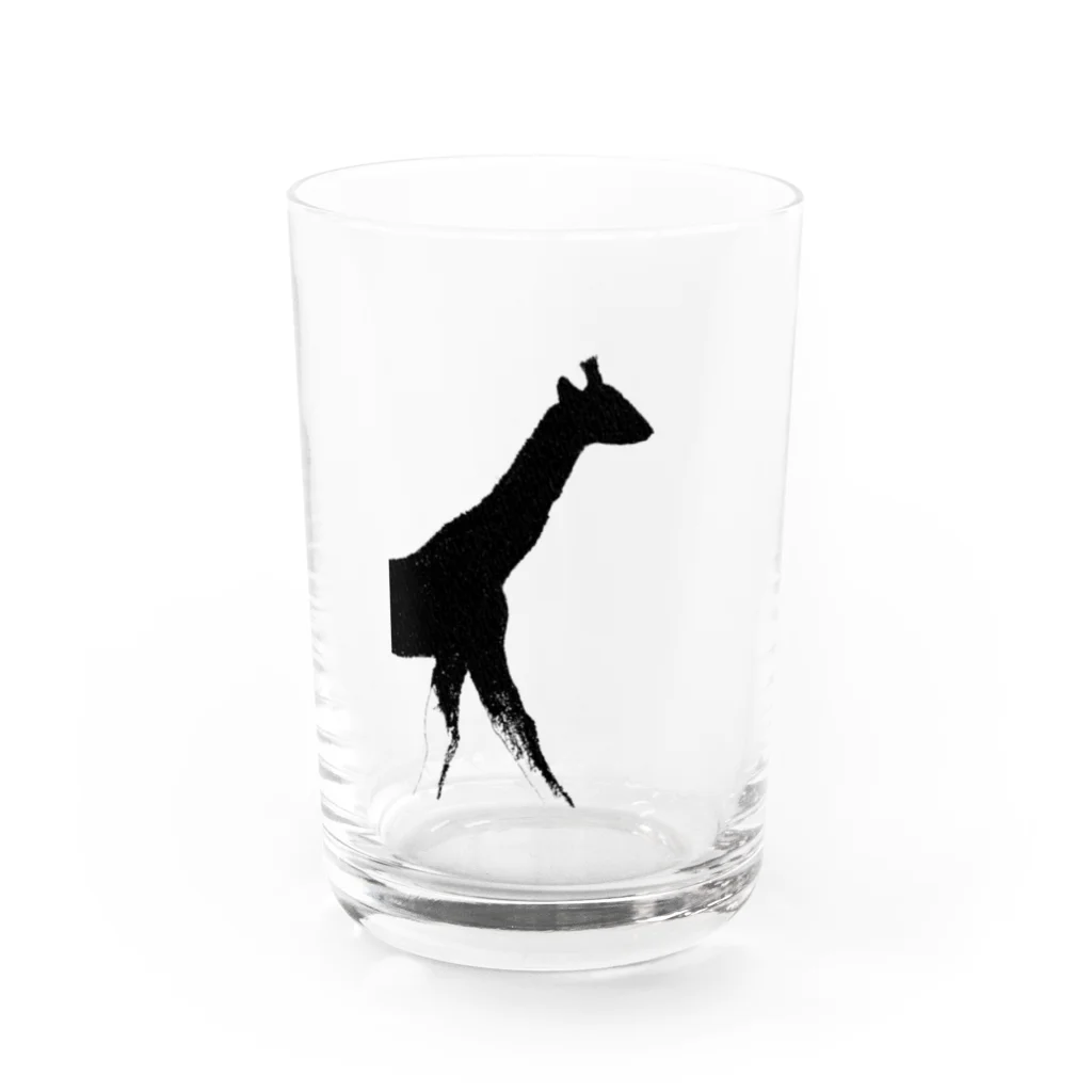 tomorebiのSunlight Giraffe Water Glass :front