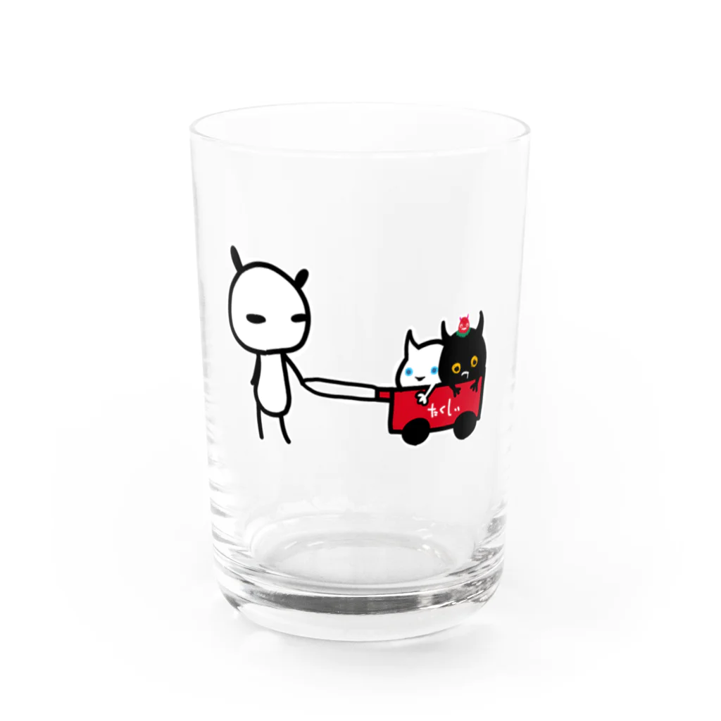 のほほん屋のタクシーごっこ Water Glass :front