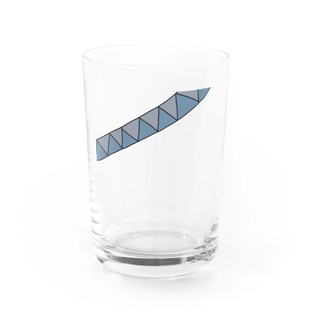 GAHAKUのギザギザ Water Glass :front