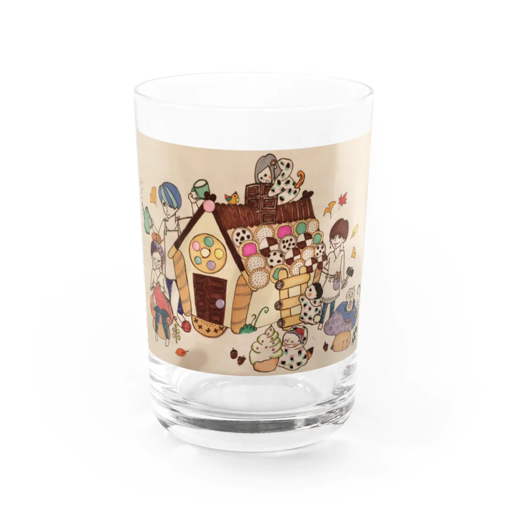 Kanabe studioのお菓子の国のブレイクタイム Water Glass :front