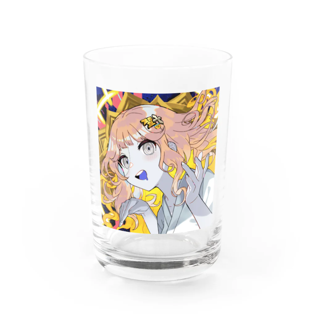 パム perm.35のMEGAMI #02520 おばけゾンビ娘グッズ Water Glass :front