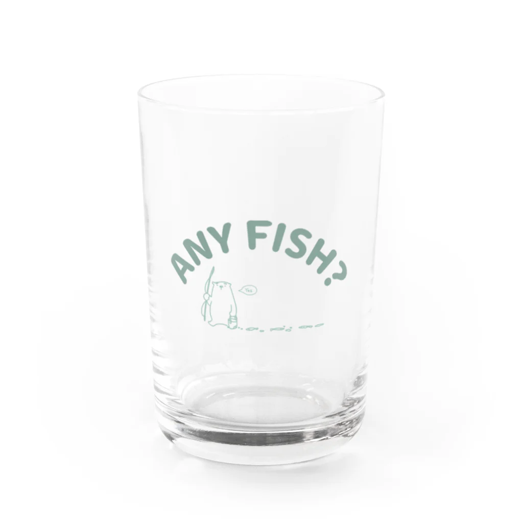 ari designの釣れた？ Water Glass :front