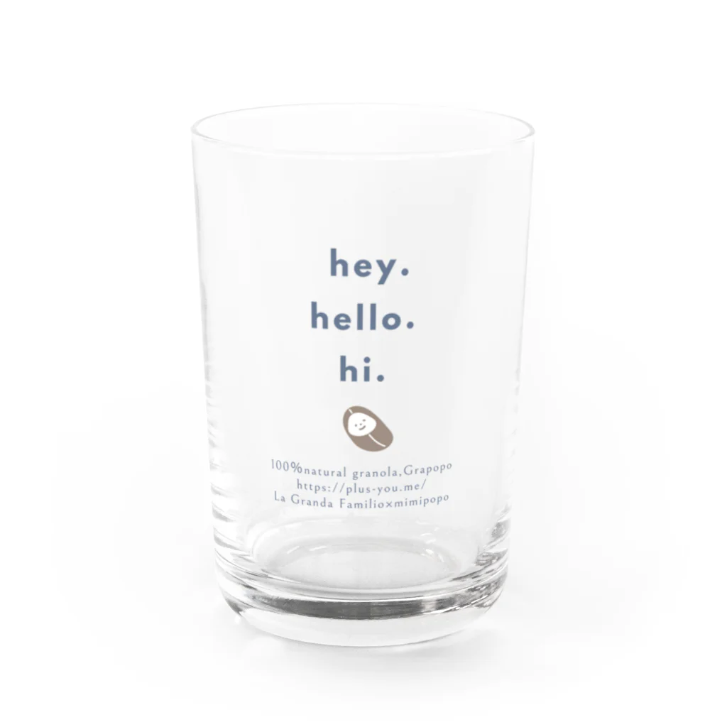 mimipopo SHOPのグラベビ乾杯カップ Water Glass :front