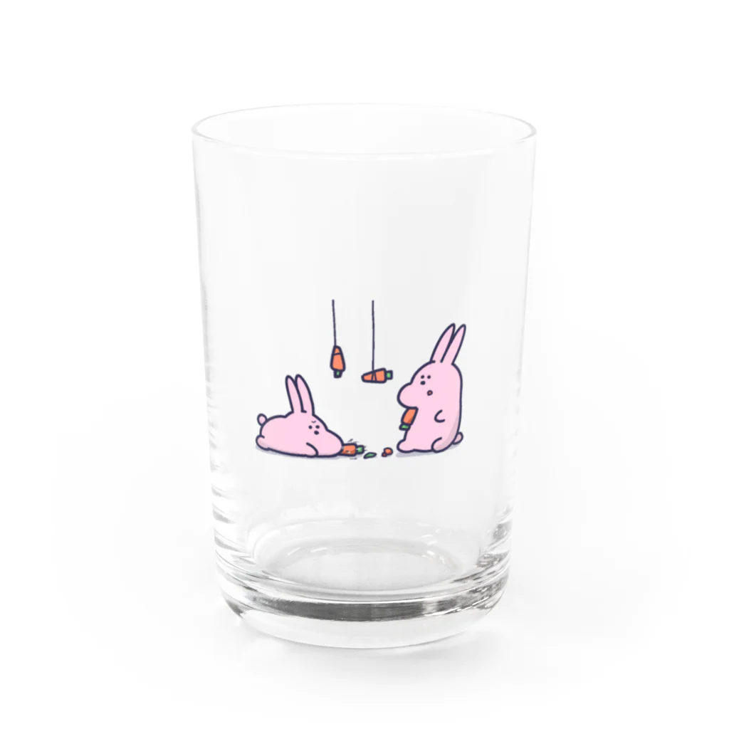 しおのショップのしおののうさぎ Water Glass :front