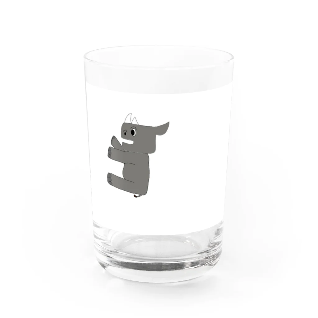 pinchmanのタンロウ君 Water Glass :front