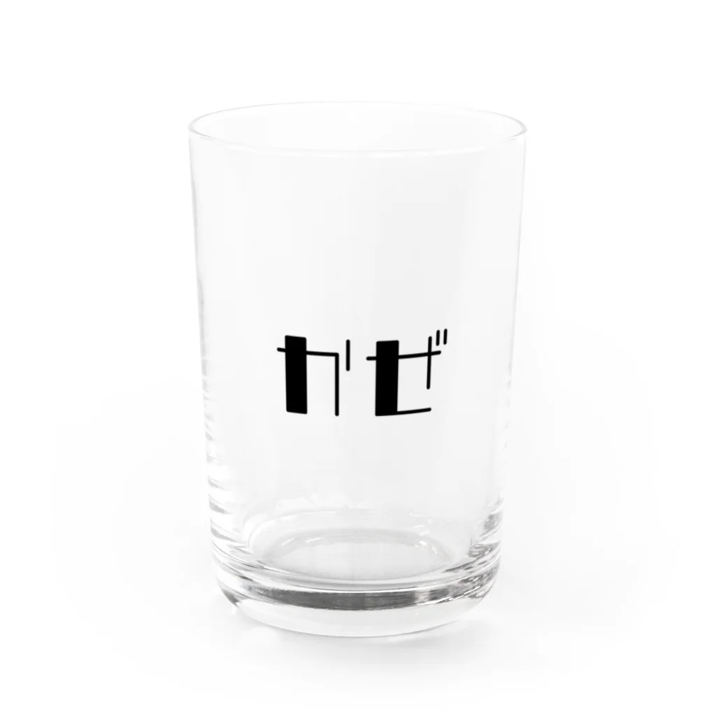 manekineko Marketのかぜ Water Glass :front