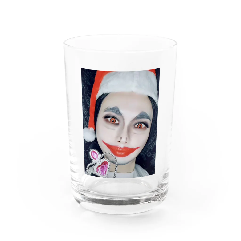 296fukurouのバケモノ麗子 Water Glass :front