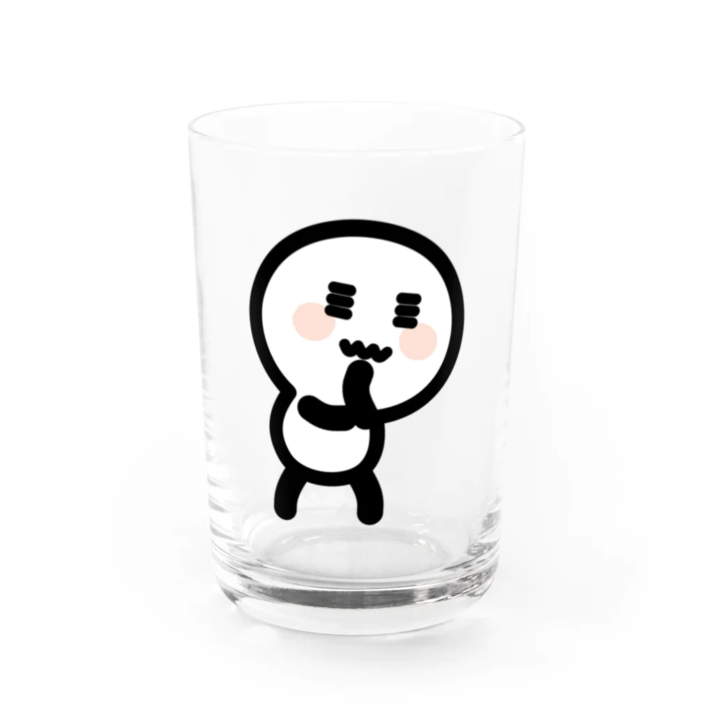 とろけるでべちゃんのかんがえる でべちゃん Water Glass :front