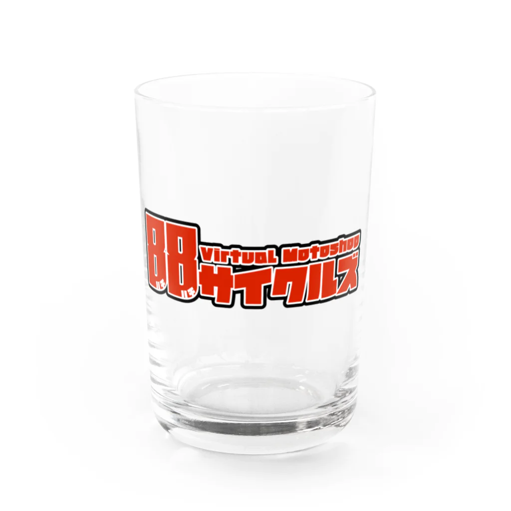 88サイクルズグッズショップの88サイクルズロゴグッズ Water Glass :front