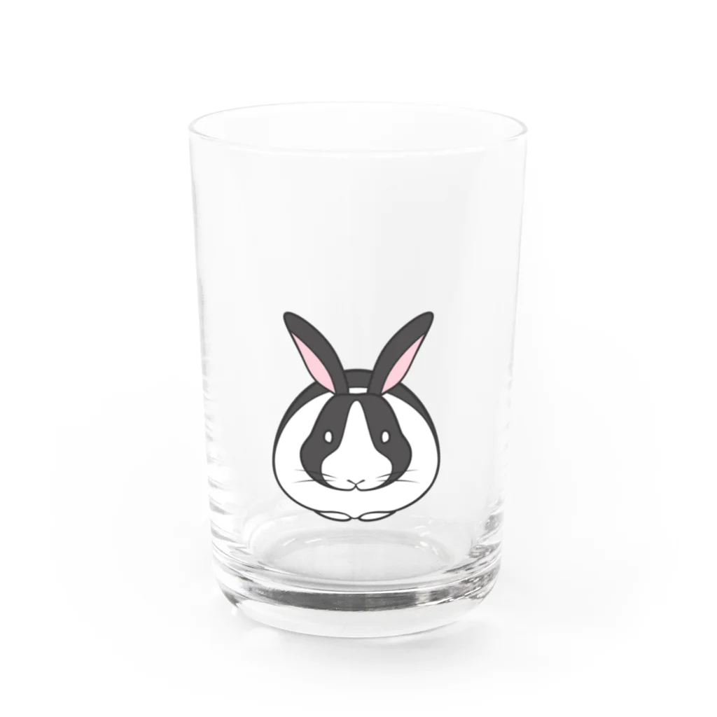 とりれんこの【寄付】まんまるダッチ Water Glass :front