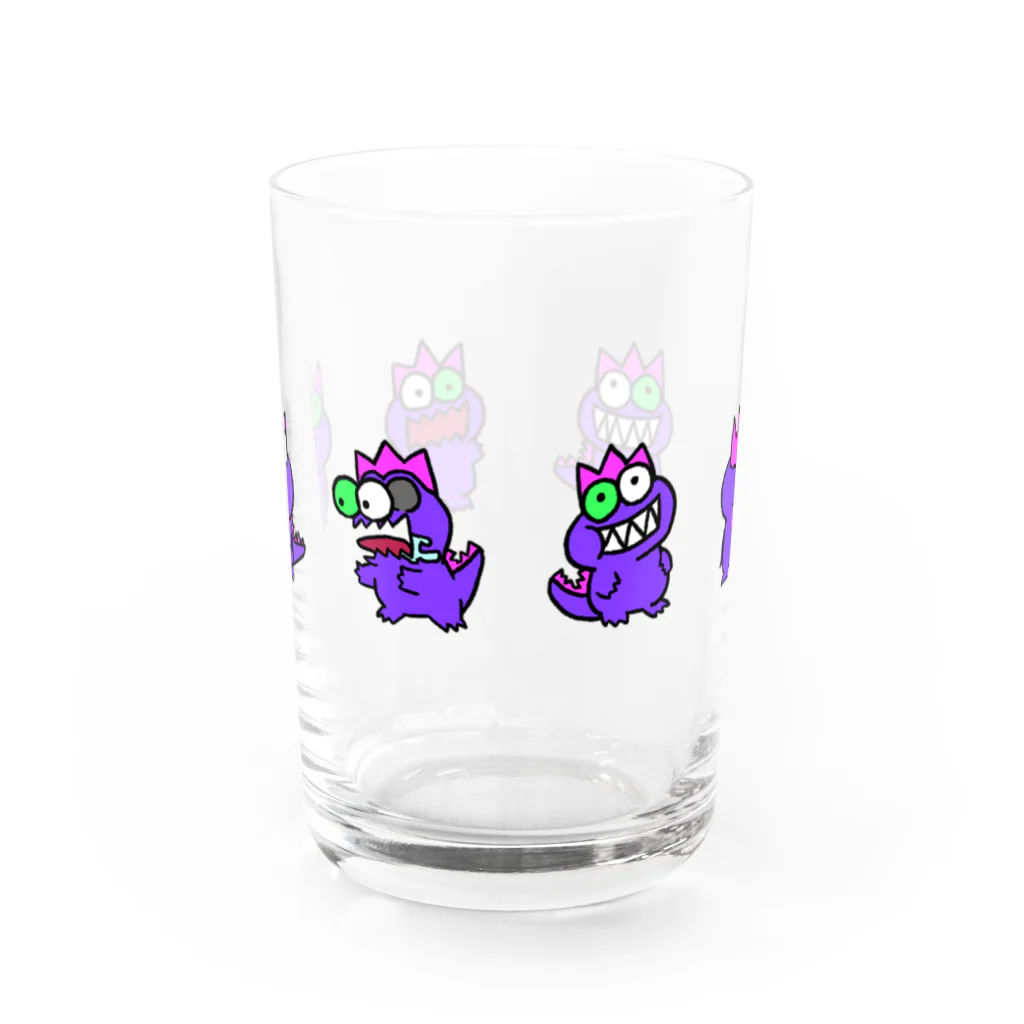 バルグル バンズくんのバンズくんいろいろ Water Glass :front