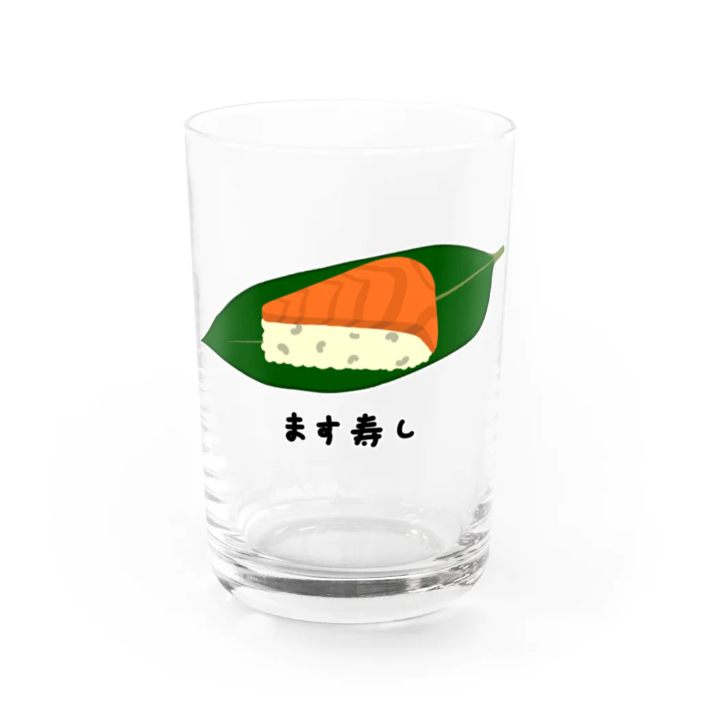 脂身通信Ｚの寿司♪ます寿し♪2003 Water Glass :front