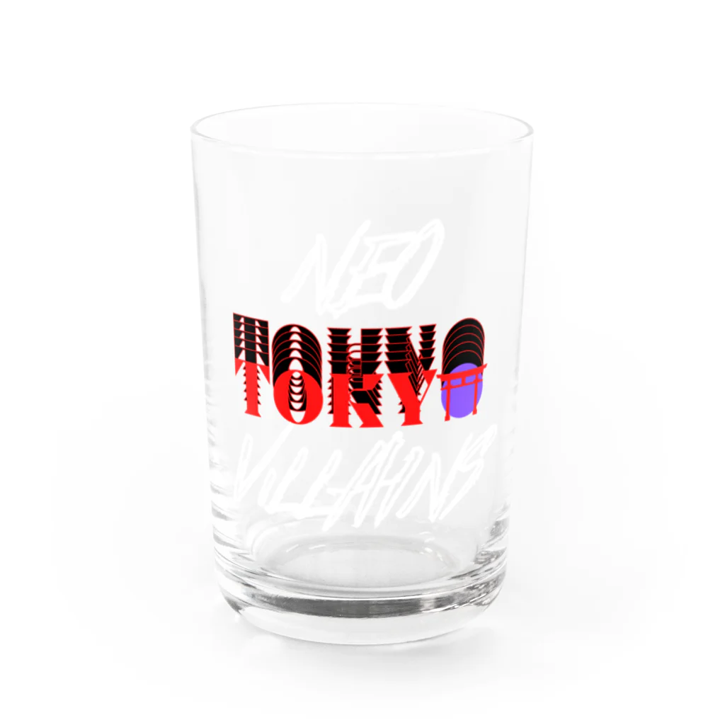 曜変天目堂のNEO TOKYO VILLAINS Water Glass :front