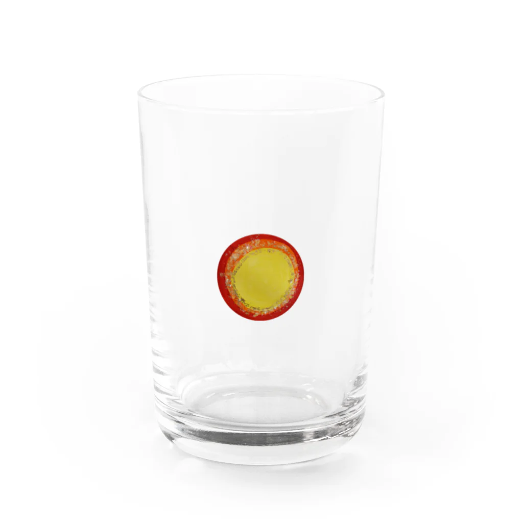 火土水商店の太陽のグラス Water Glass :front