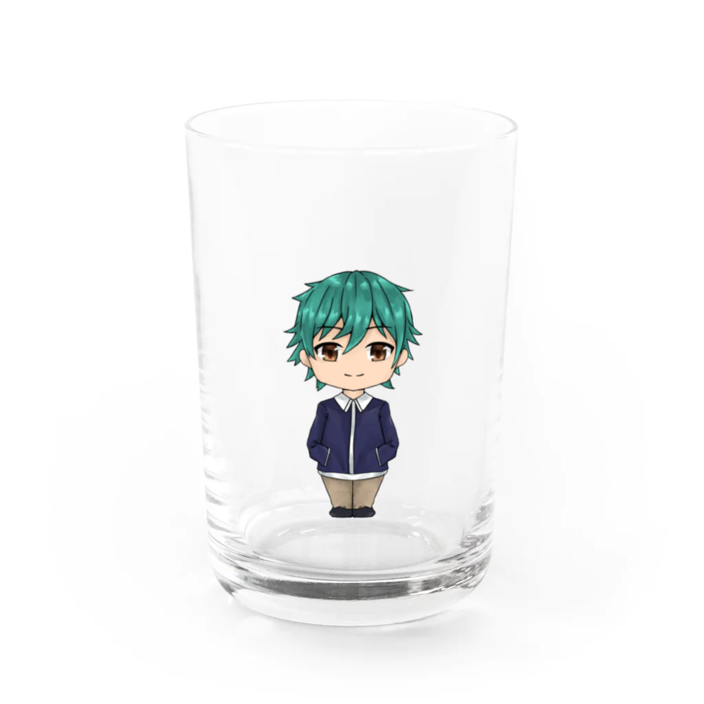 福祉メイキングスタジオの代表ともさんグラス(小) Water Glass :front