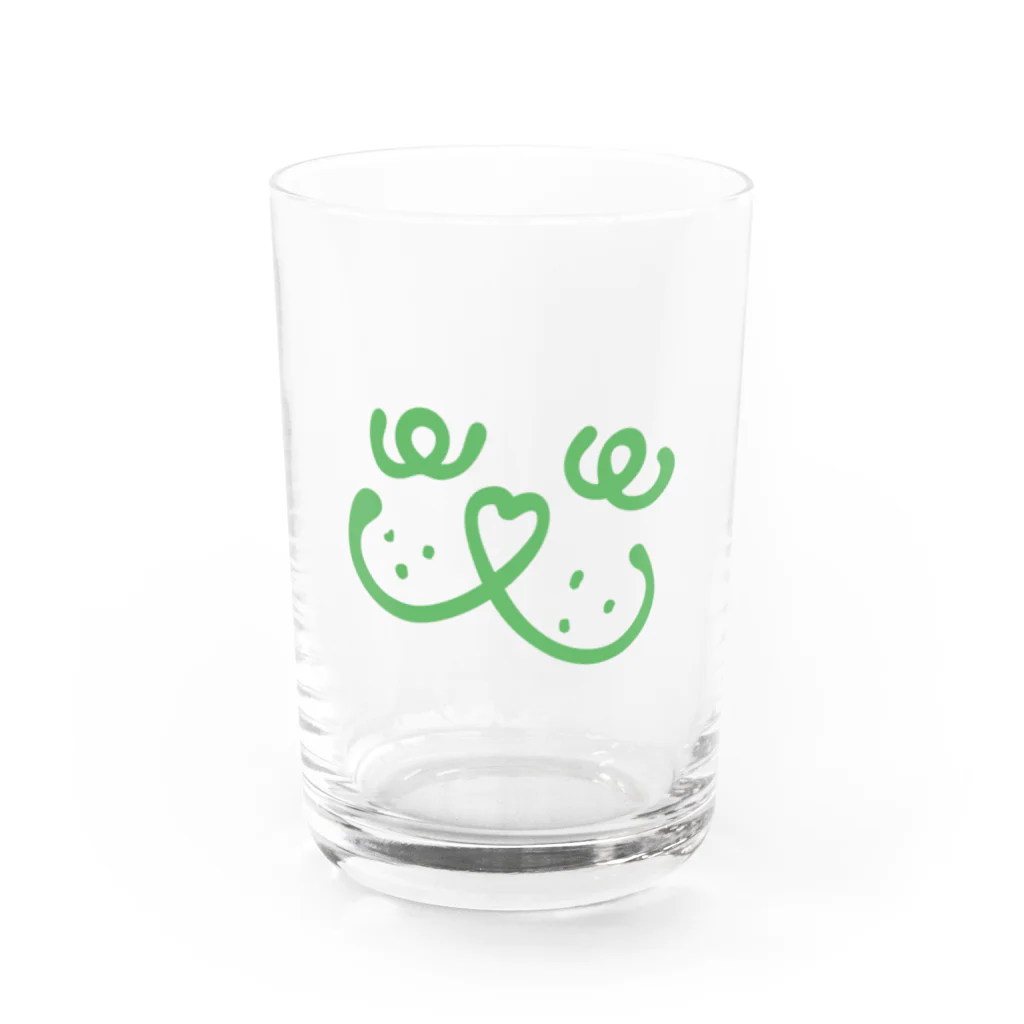 DOGECOのDOGECOの看板犬ぶる Water Glass :front