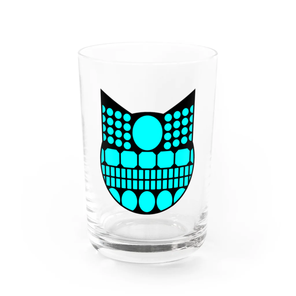 ベンジャミン8のターコイズ Water Glass :front