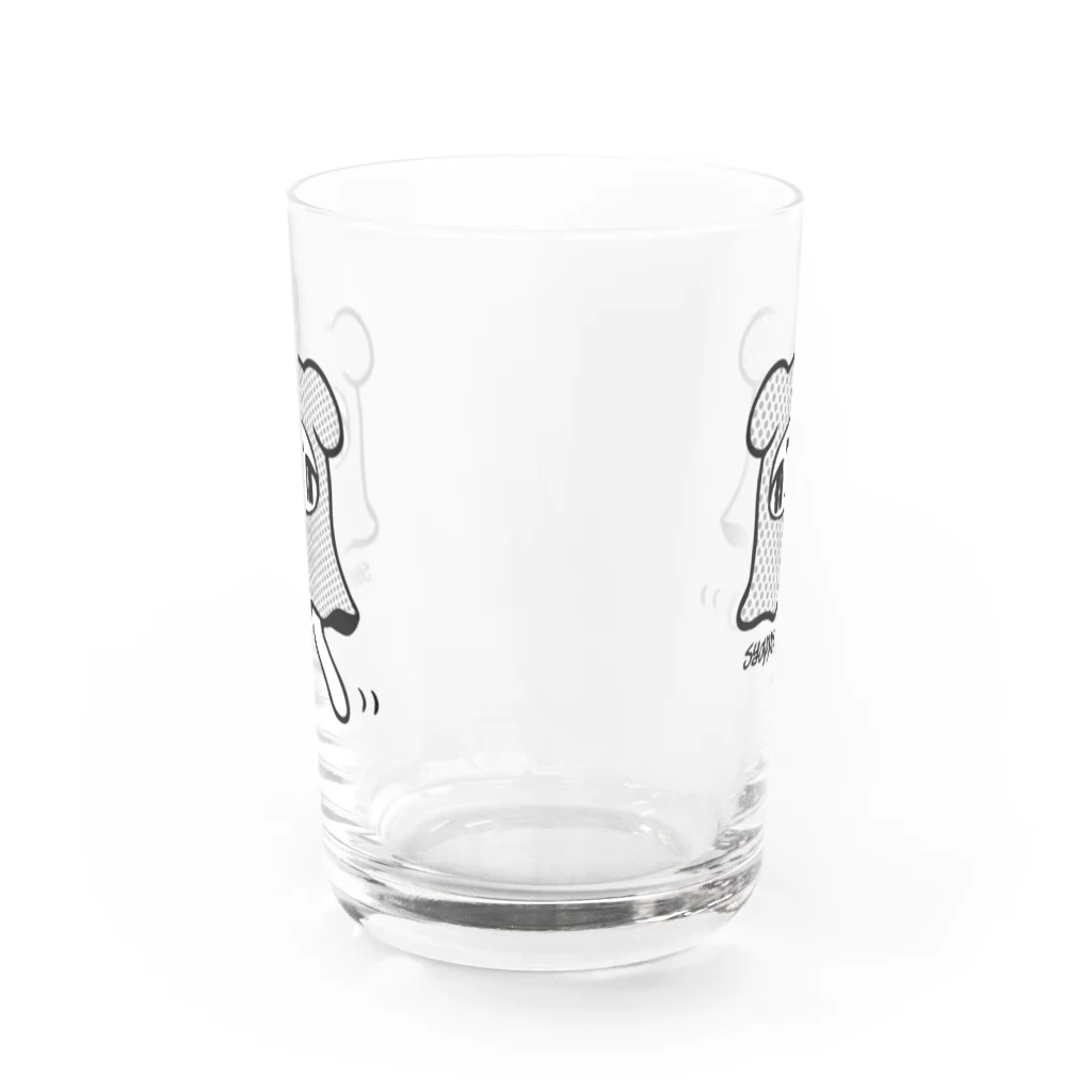 syappoのおばけスコ Water Glass :front