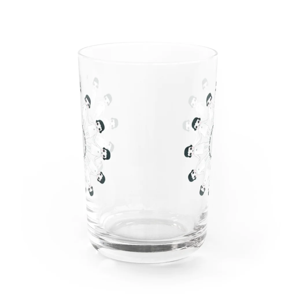 中山ちゃん人形商店の428曼荼羅グラス&カップ Water Glass :front