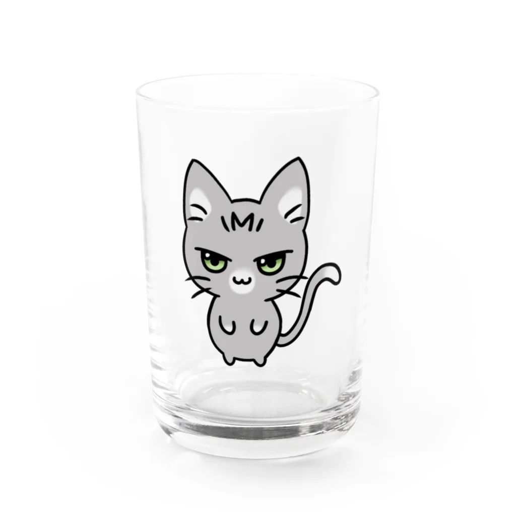 Yurito・にゃんのにゃん Water Glass :front