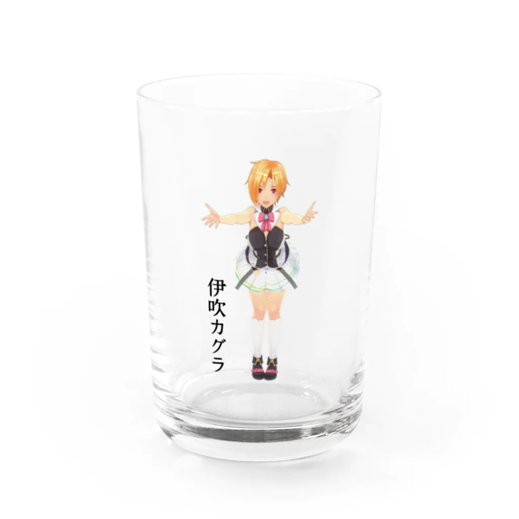 SAKUPRO_公式ストアのキュートなカグラちゃん Water Glass :front