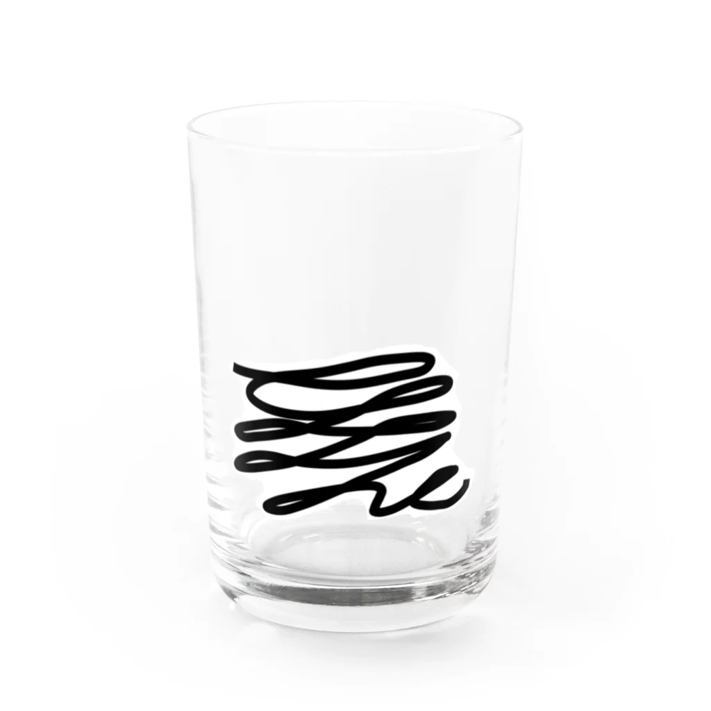 萬屋断片の[F][G]高架好き デザイン③ Water Glass :front