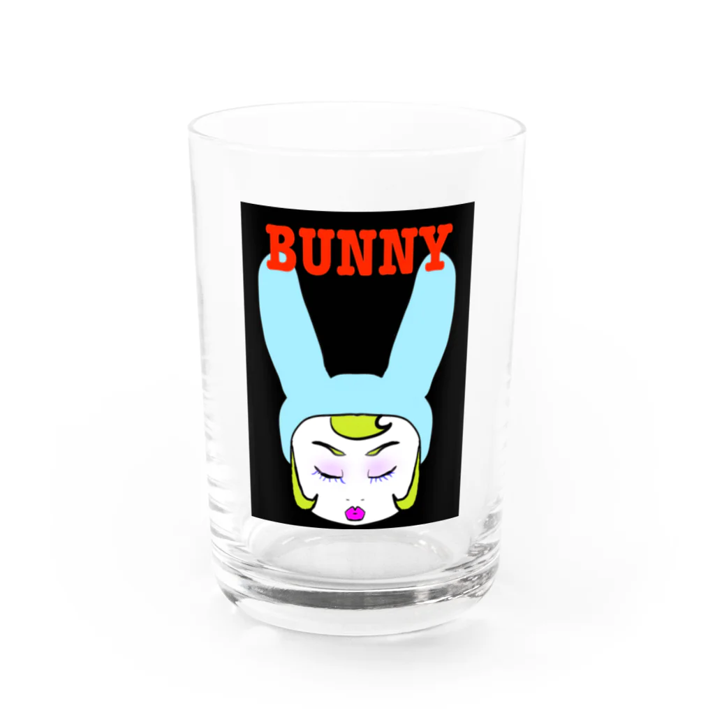 mamo〜のBunny girl Water Glass :front