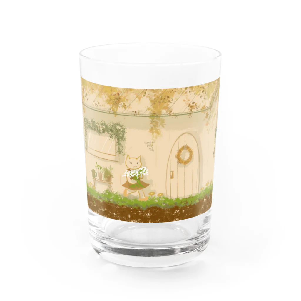 k shopの朝のルーティーン Water Glass :front