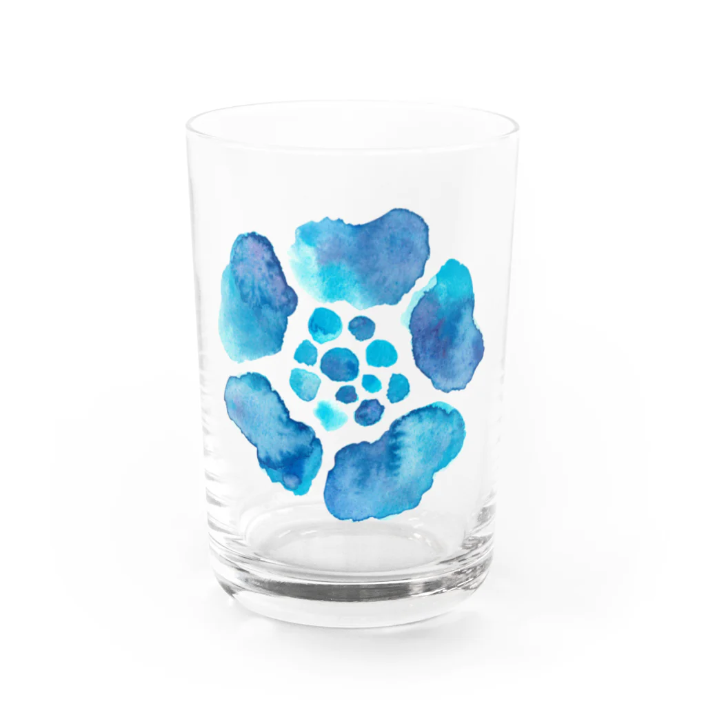 Good day Good day yeah!!!の水面の花 Water Glass :front