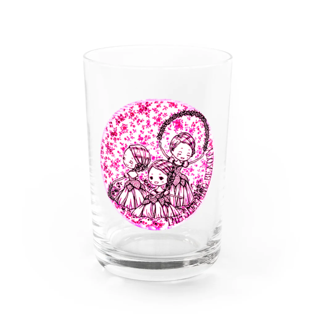 takaraのイラストグッズ店の花のワルツ「眠れる森の美女」より Water Glass :front