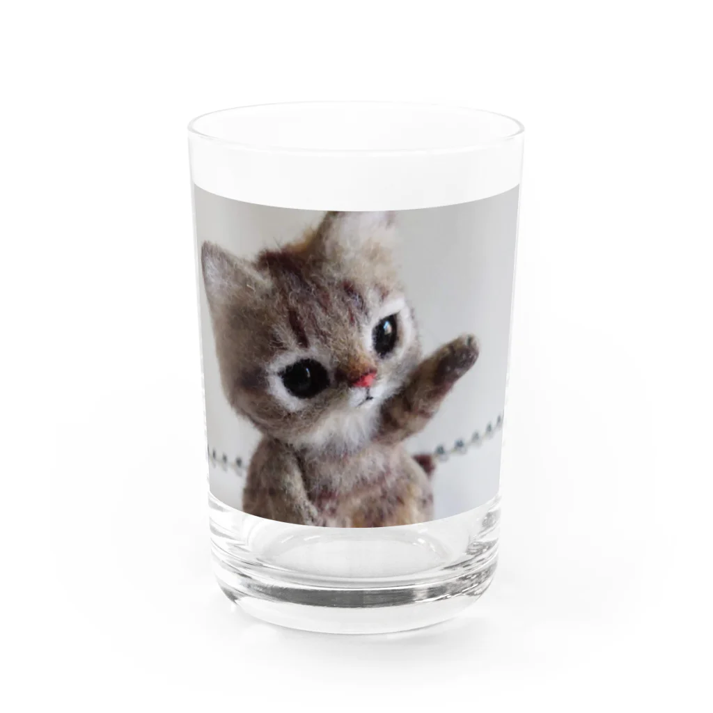 ごまめのよもぎくん Water Glass :front