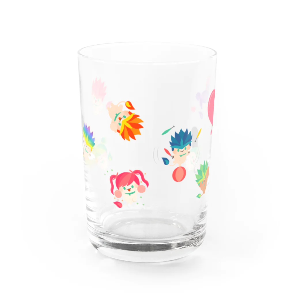 ひのまるショップのひのまるオールスター Water Glass :front