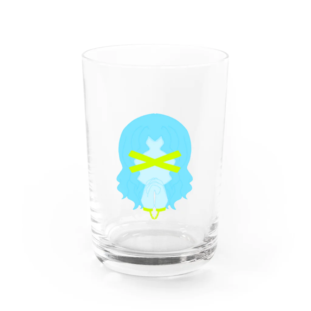 Ama_chanのオーマイゴッド Water Glass :front