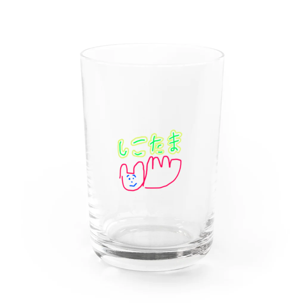 へびにゃんグッズのへびにゃん（しこたま） Water Glass :front