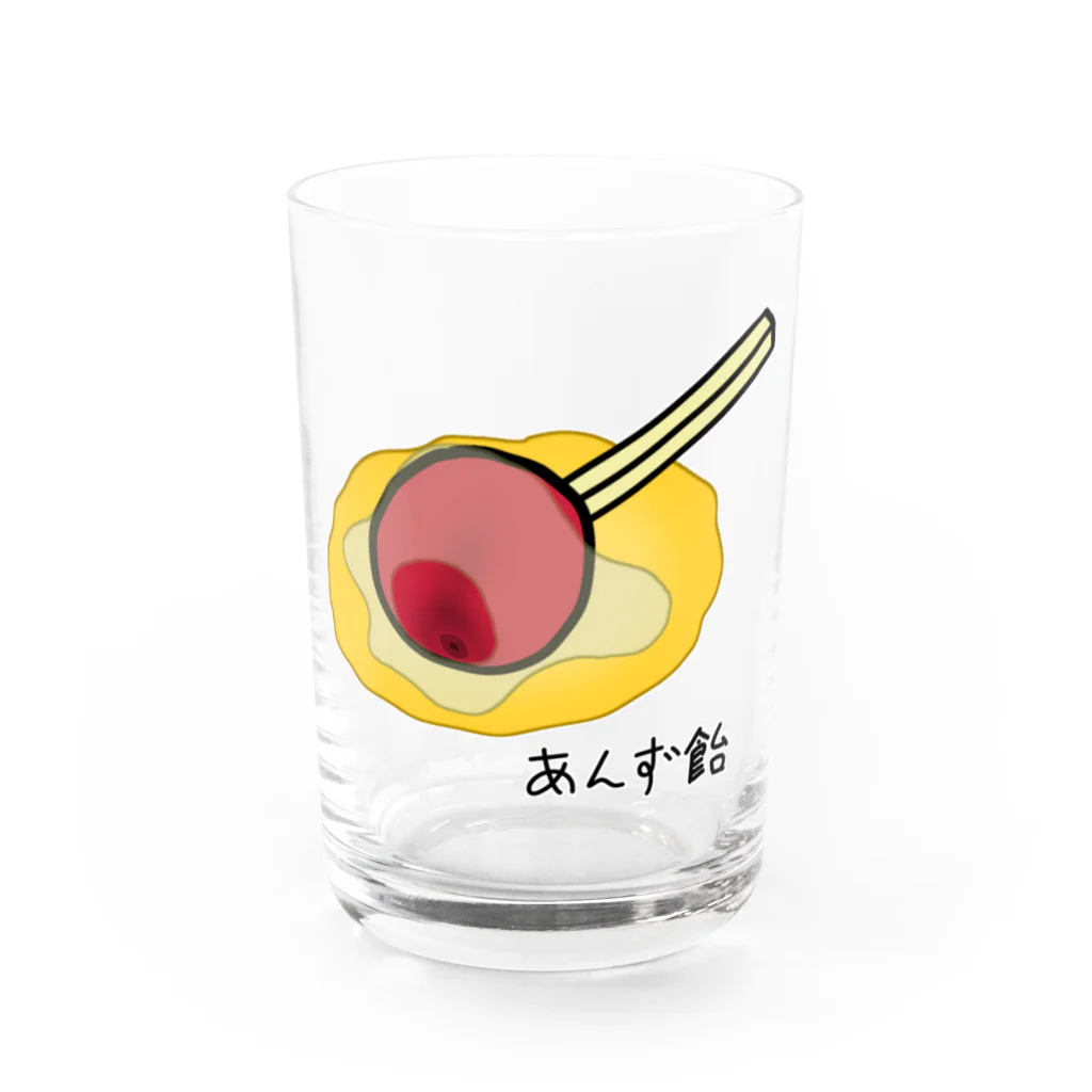 脂身通信Ｚのあんず飴♪すもも230210 Water Glass :front