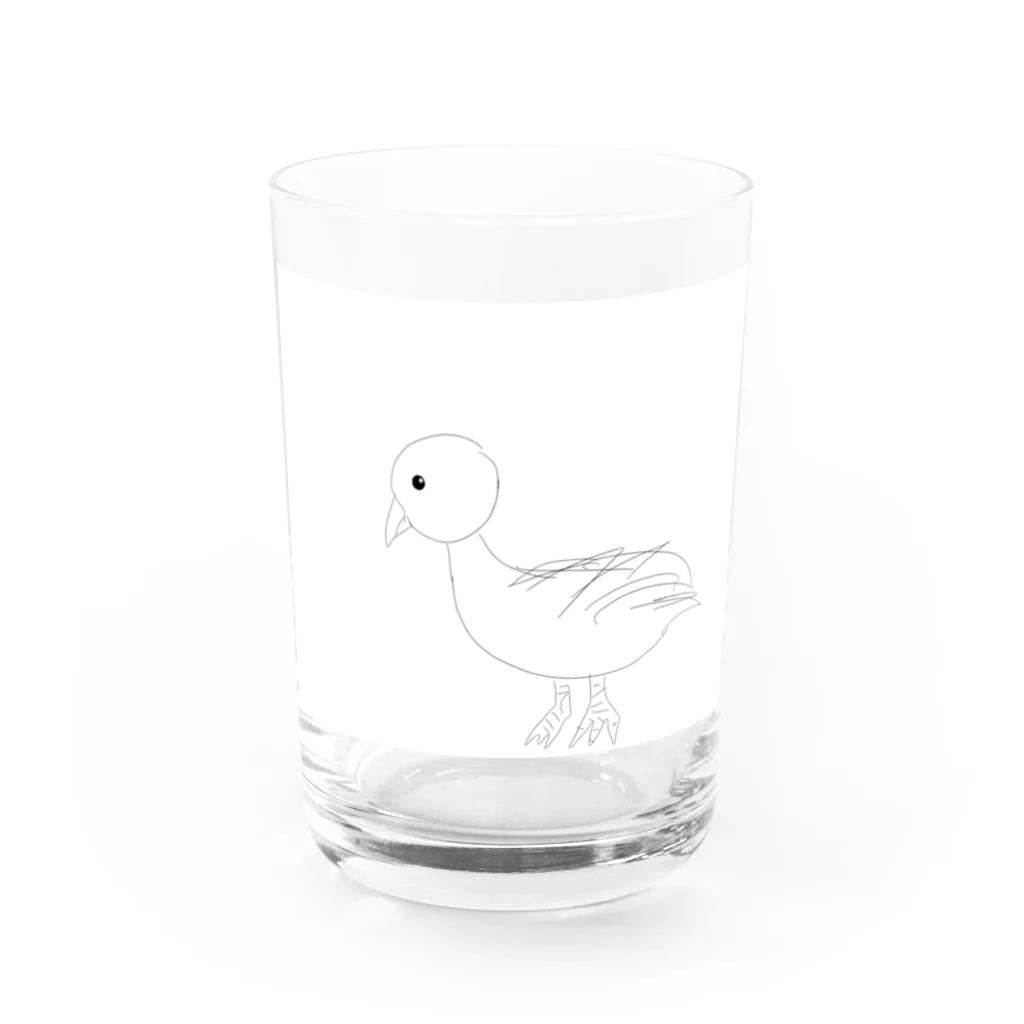 seichaaanのピーちゃん Water Glass :front